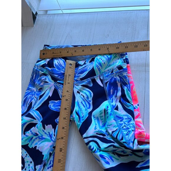 Lilly Pulitzer Women's Sz XS Luxletic Crop Legging Multicolor - Picture 9 of 10